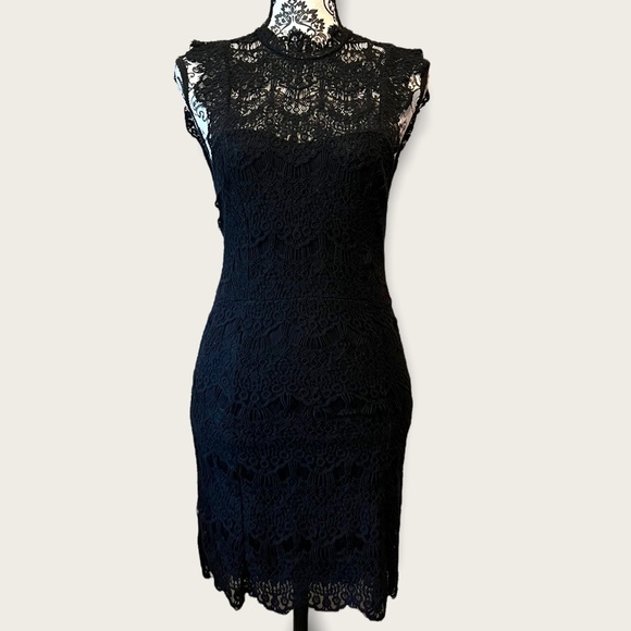 Free People Intimately NWT Daydream Lace Open Back Mini Dress - Picture 11 of 11